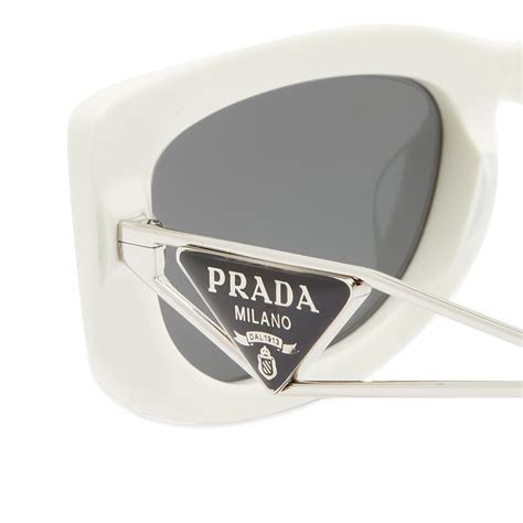 prada witte zonnebril|Women's Sunglasses .